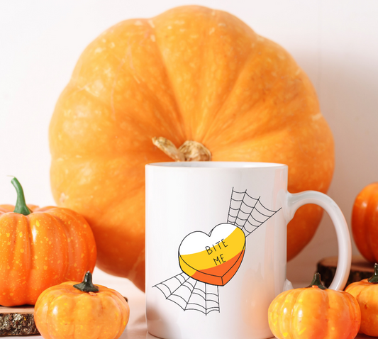 Halloween Forever Bite Me Mug